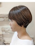 ショート/ボブ/トリートメント/30代