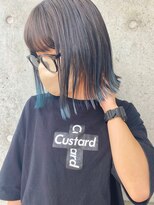 カスタード(Custard ushiwakamaru) 【blue × Gradation】