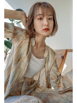 スミス 秋葉原(Smith) 外ハネスタイル/髪質改善/イルミナカラー