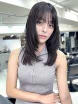 ヴェイン 渋谷(vain)&nbsp;★サイドバングうる艶髪くびれヘアナチュラルカール#355d100