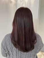 ローネス ギンザ(LONESS ginza)&nbsp;大人レイヤーピンクベージュ髪質改善トリートメント銀座美髪