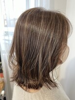 フェリチタ フィロ 大泉学園(FELICITA filo)&nbsp;外ハネボブ×ベージュ系ハイライト