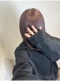 【ダブルカラー】抜け感抜群ピンクベージュ
