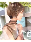 ショートボブ髪型20代30代40代50代前髪あり前髪なし面長丸顔小林