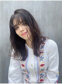 大人ナチュラルシースルーバング