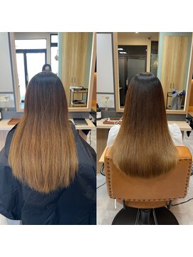 ナチュラル 古川店(Natural) 古川　大崎市　縮毛矯正　髪質改善　トリートメント　艶髪カラー