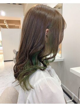 テンダー(Tender) インナーカラー／ミントグリーン