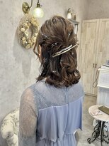 ディーヴァヘアーエズ(DIVA hair Eze)&nbsp;【kotone】お呼ばれヘア＊ハーフアップ