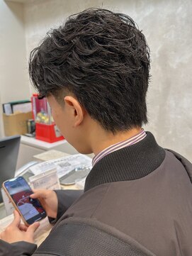 ルースト 渋谷店(ROOST) フェザーパーマ