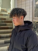 ゴーズゴードットビー 吉祥寺(go s go .b)&nbsp;ツイストスパイラル/メンズカット/メンズパーマ/ダウンパーマ