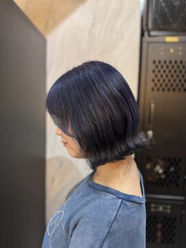 ヴァイス 渋谷店(VAICE) ブルーブラック/ネイビーブルー/ボブ