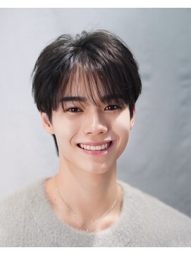 オーシャントーキョー 渋谷(OCEAN TOKYO) 林田拓也ニュアンスパーマ黒髪校則刈り上げワックスなし韓国ヘア