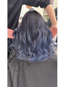 アライブ ハラジュク(ALIVE harajuku) 【Rikuto限定】バレイヤージュ　シャドールーツ　エンドカラー