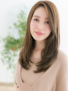 ネル 仙台(Nelu) 仙台/髪質改善/シルキーベージュ×美髪♪小顔レイヤースタイルc