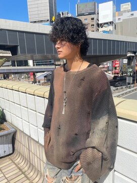 カーニー 北千住(kearny) メンズカットパーマ/ニュアンスパーマ/フェザーパーマ[北千住]