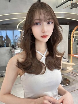 ロンド アンブル 四条烏丸(Lond ambre) 興津 史弥 レイヤー/小顔/ショコラグレージュ