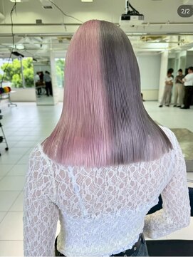 ペレ 梅田(PELE) ミディアムヘア/暗めカラー/グラン マッシュ/梅田