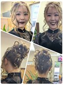 パーティヘアセット