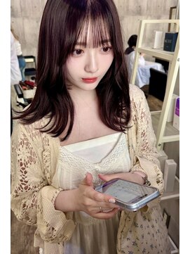 トリップ 大名(Trip) シフォンレイヤー×透けバング