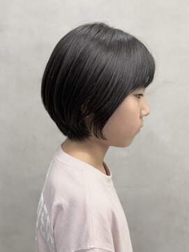 メグロ 相模大野(MEGURO) キッズカット/子供カット/女の子/小学生/七五三/黒髪235