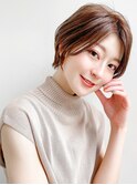 ♪大人可愛い30代40代50代小顔マッシュショートボブウルフカット