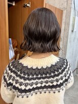 ノイ(noii)&nbsp;パーマ風コテ巻き髪/タッセルボブ/結べるボブ/切りっぱなしボブ