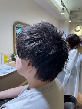 ハチマルハチ エアー 向ヶ丘遊園店(808 air) ふっくら束間メンズショート@30代40代50代60代