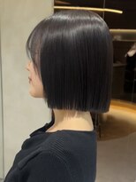ロンドリメゾン 原宿(Lond re Maison.) オリーブグレー/ボブ/顔周り/小顔/髪質改善/縮毛矯正20