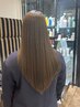 リタッチカラー＋３Stepトリートメント　￥6500