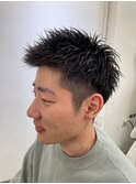 黒髪ショート