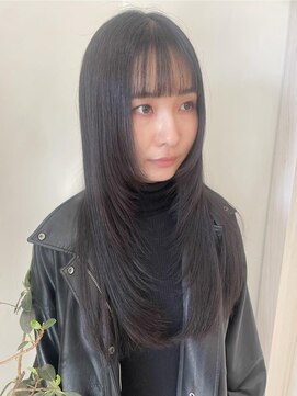 オーク たまプラーザ(OAK) 韓国風＃黒髪ロングレイヤー