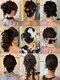 アトリエココ(Atelier coco.)の写真/顔周りにもこだわるお洒落で崩れにくいトレンドヘアセット♪1日中キープ◎カラーを活かしたアレンジも！