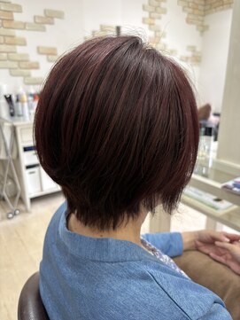ヘアールーム ギフト(Hair Room Gift) ショートボブ