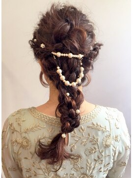 ラフターヘアー(Lafter Hair) パーティー編み込み