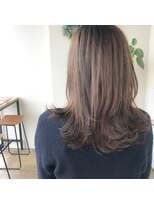ヘアサロン ピース(hair salon PIECE)&nbsp;レイヤーカット × ベージュカラー