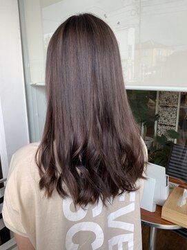 リミックス 飯塚店(Remix) ロング×グレージュカラー#20代30代40代50代#福岡飯塚#美容室