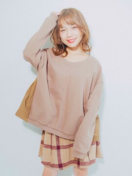 プロデュース 相模原店(Produce) 大人かわいい♪ヌーディーカラー☆くびれセミディ