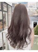 20代30代愛されロング◎フォギーベージュ