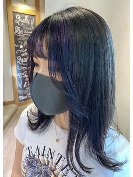 カルテット(Quartett) 【Quartett】顔まわりインナー×バイオレット