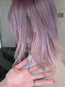 グロウ 上野御徒町(grow) ピンクベージュ/ハイライトカラー/小顔/ボブルフ[上野/御徒町］