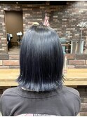 ブルーブラックカラー