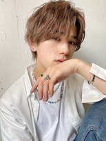 ロミーオム 本厚木(ROMMY. Homme)&nbsp;メンズマッシュスタイル　束感　センターパート　ROMMY.Homme