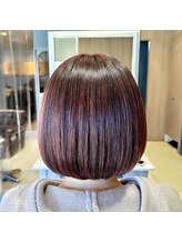 ドラマチックヘア 南越谷店(DRAMATICHAIR) N.カラー ベリーピンク ボブスタイル