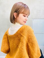 テイラー(Taylor) 【Taylor】大宮 ブラウンベージュ×ぷつんとボブ