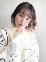 アイティー バイ アルバム 浦和店(IT by ALBUM)&nbsp;くびれボブくびれヘア_ホワイトグレージュネビージュ_9182