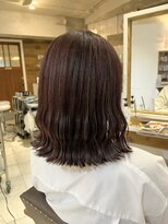 センスヘア(SENSE Hair)&nbsp;結べるプツッとロブとピンクカラー☆