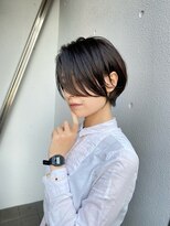 イオエ 岡本(ioe)&nbsp;モードヘア×チェリーブラウン×ダークアッシュ【梅田/茶屋町】