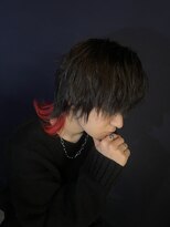 アンブルリュクス 中野(amble luxe)&nbsp;メンズインナーカラー/すそカラー/メンズブリーチ/中野