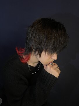 アンブルリュクス 中野(amble luxe) メンズインナーカラー/すそカラー/メンズブリーチ/中野