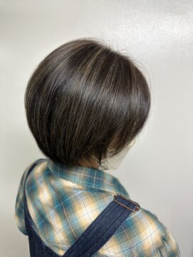 サニー 津田沼店(SUNNY) ハイライトを入れたかきあげボブ